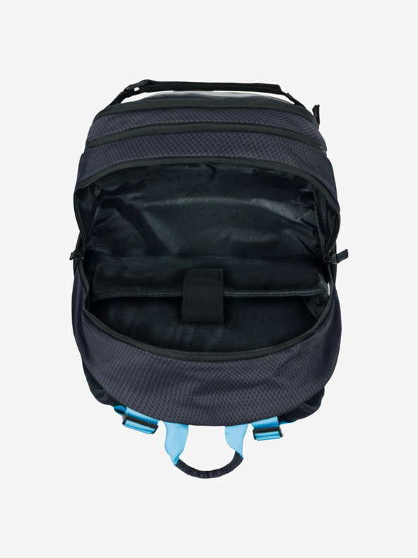 BAAGL  Černý 3 set skate bluelight: batoh, penál, sáček Baagl