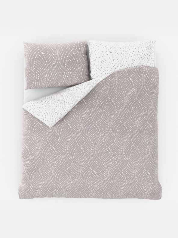 Kvalitex Francouzské bavlněné povlečení NORDIC COLLECTION 200x200, 70x90cm ASTRA