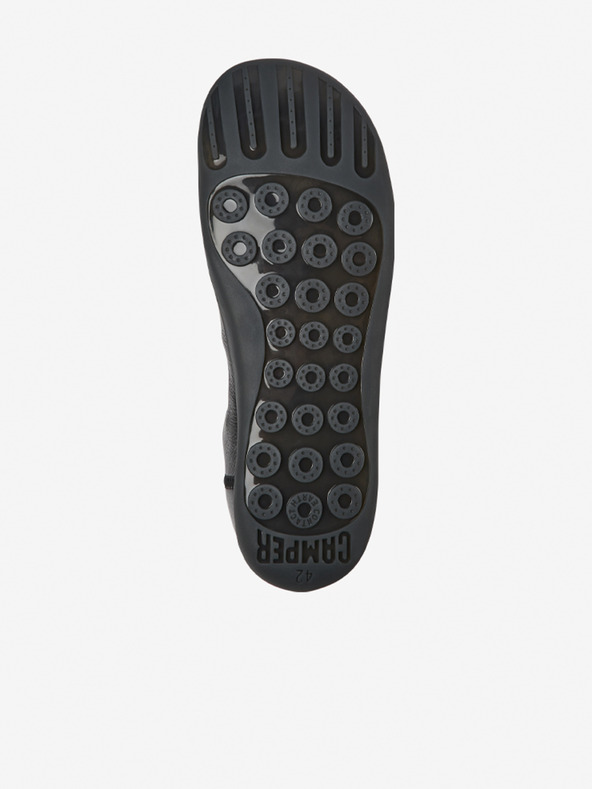 Camper Černé pánské kožené boty Camper