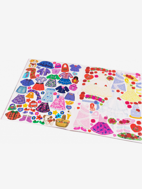 ELLA & MAX Šaty pro KATE - kniha samolepek