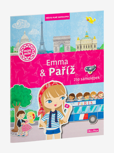 ELLA & MAX EMMA & PAŘÍŽ – Město plné samolepek