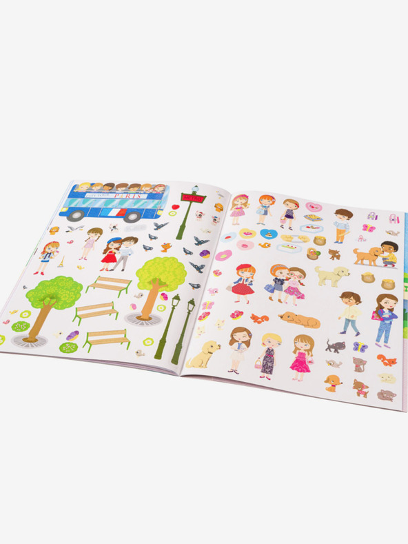 ELLA & MAX EMMA & PAŘÍŽ – Město plné samolepek