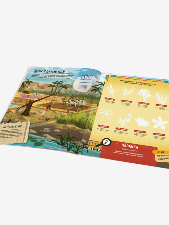 ELLA & MAX MISE STŘEDOVĚK – Pátrej a lušti se samolepkami