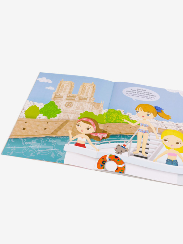 ELLA & MAX Šaty pro EMMU - kniha samolepek