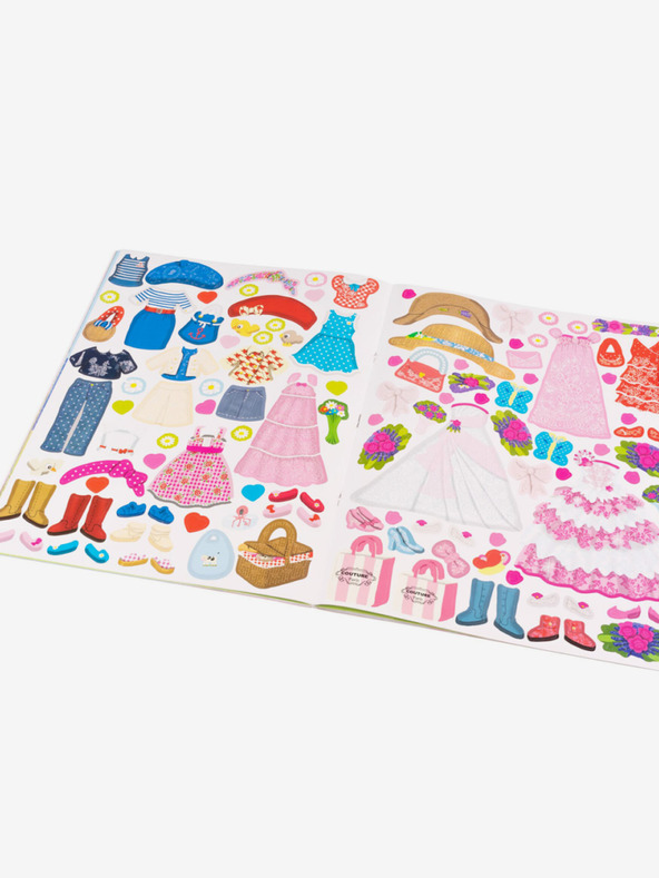 ELLA & MAX Šaty pro EMMU - kniha samolepek