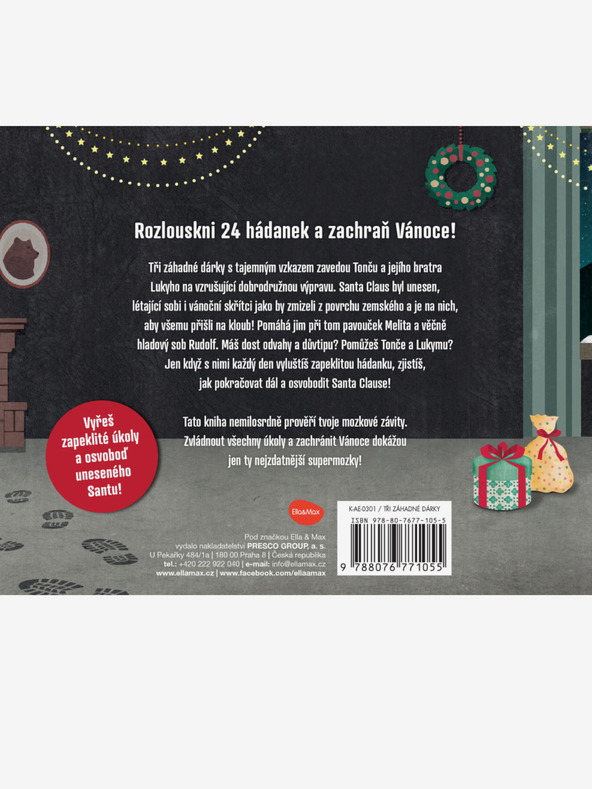 ELLA & MAX ÚNIKOVKA – TŘI ZÁHADNÉ DÁRKY