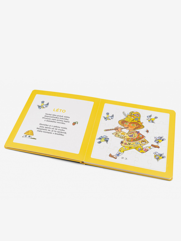 ELLA & MAX OD JARA DO ZIMY – Puzzle, básničky, omalovánky, kvízy