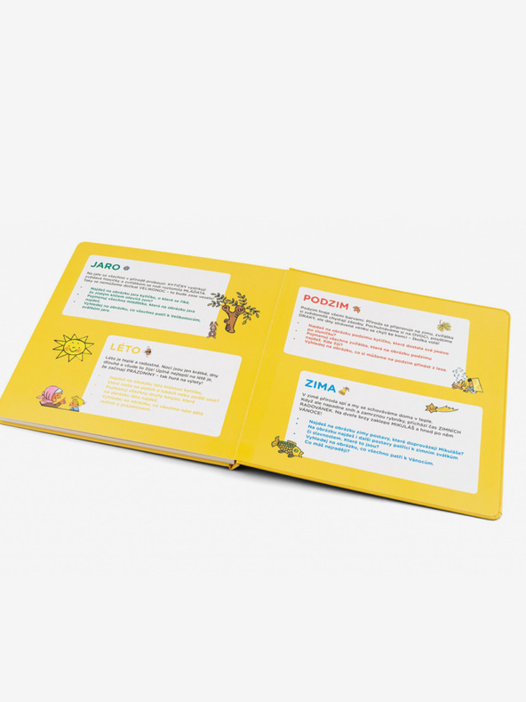 ELLA & MAX OD JARA DO ZIMY – Puzzle, básničky, omalovánky, kvízy