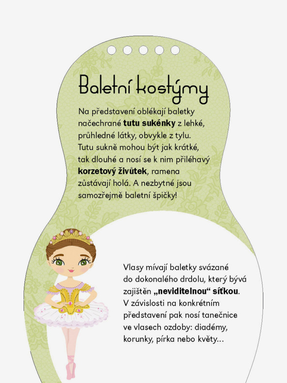 ELLA & MAX Oblékáme baletky EMMA – Omalovánky