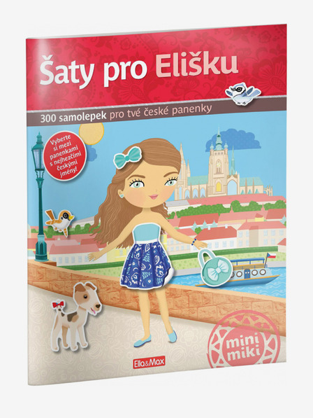 ELLA & MAX Šaty pro ELIŠKU ─ Kniha samolepek