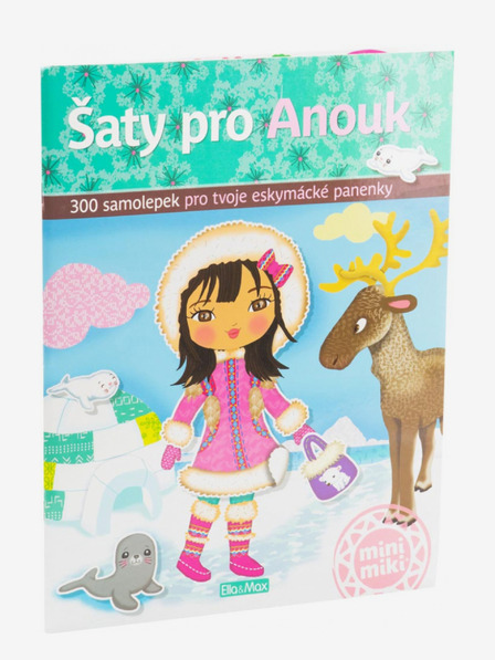 ELLA & MAX Šaty pro Anouk - kniha samolepek