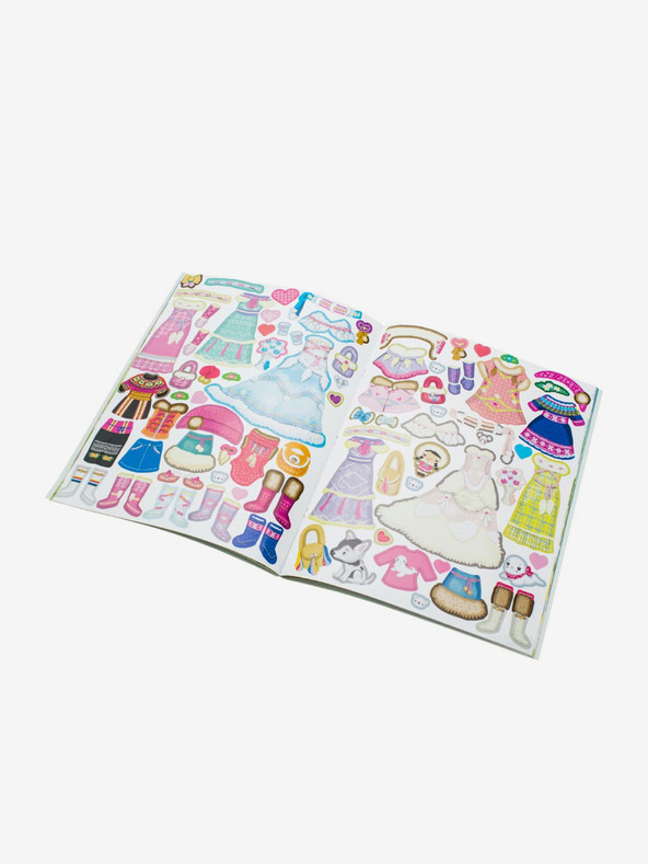 ELLA & MAX Šaty pro Anouk - kniha samolepek