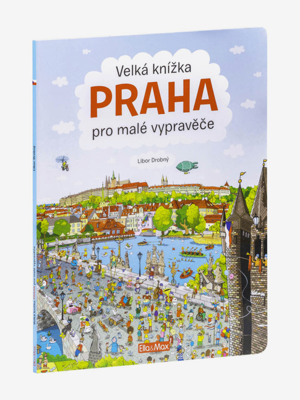 ELLA & MAX Velká knížka PRAHA pro malé vypravěče