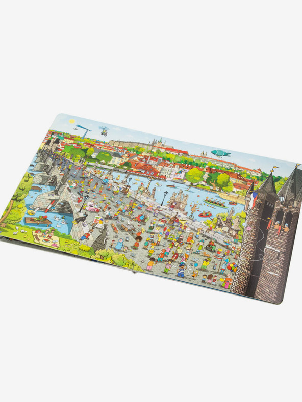 ELLA & MAX Velká knížka PRAHA pro malé vypravěče