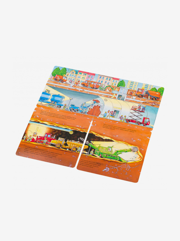 ELLA & MAX STAVBY NAD A POD ZEMÍ – Velkoformátová rozkládací kniha