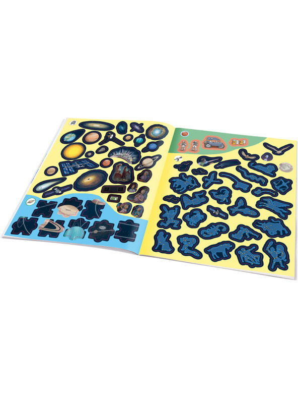 ELLA & MAX Můj první samolepkový sešit – VESMÍR