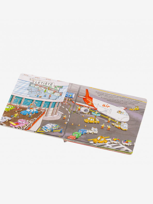 ELLA & MAX DOPRAVA NAD A POD ZEMÍ – Velkoformátová rozkládací kniha