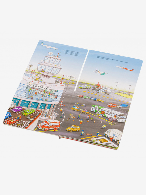 ELLA & MAX DOPRAVA NAD A POD ZEMÍ – Velkoformátová rozkládací kniha