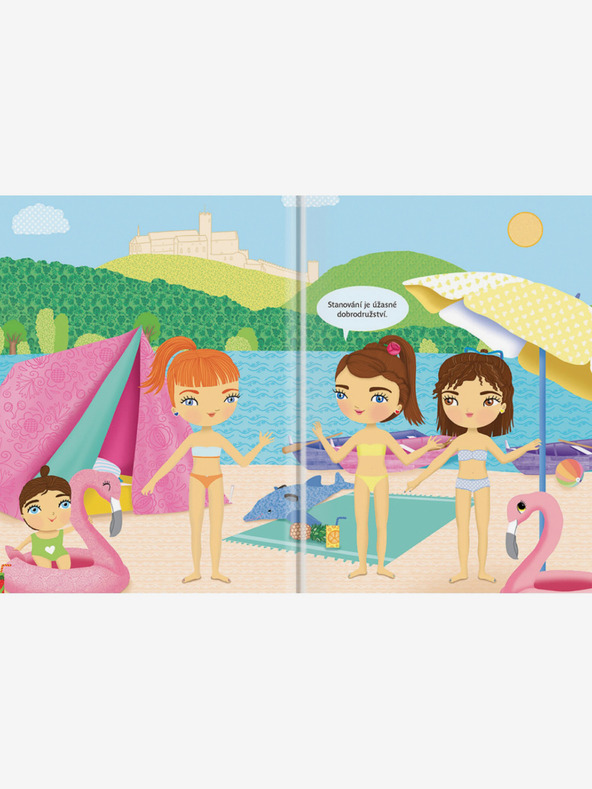 ELLA & MAX Šaty pro ADÉLKU ─ Kniha samolepek