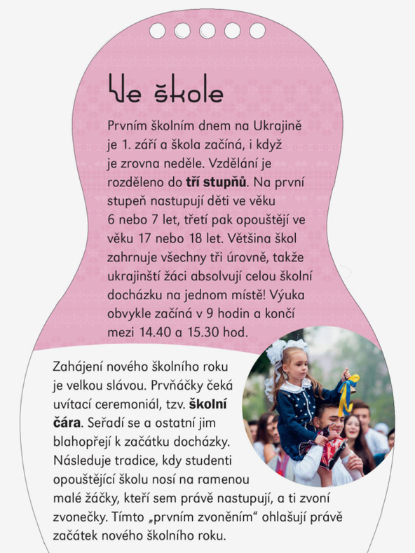 ELLA & MAX Oblékáme ukrajinské panenky ALINA – Omalovánky