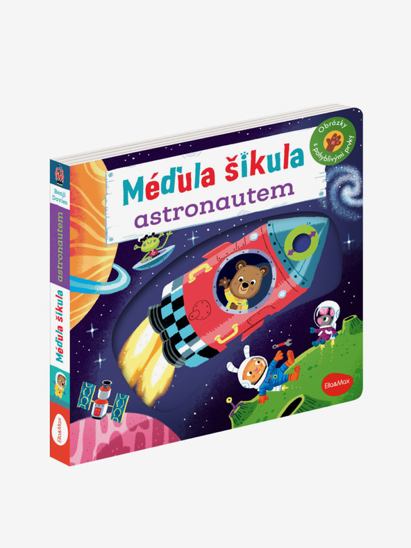 ELLA & MAX MÉĎULA ŠIKULA ASTRONAUTEM – Obrázky s pohyblivými prvky