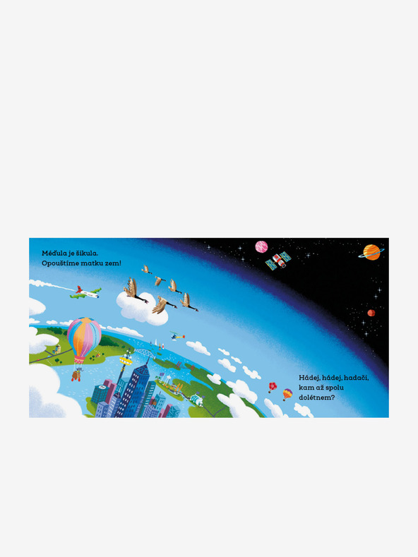 ELLA & MAX MÉĎULA ŠIKULA ASTRONAUTEM – Obrázky s pohyblivými prvky