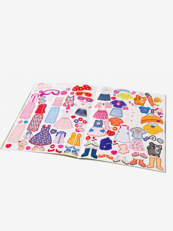 ELLA & MAX Šaty pro ZUZKU – Kniha samolepek