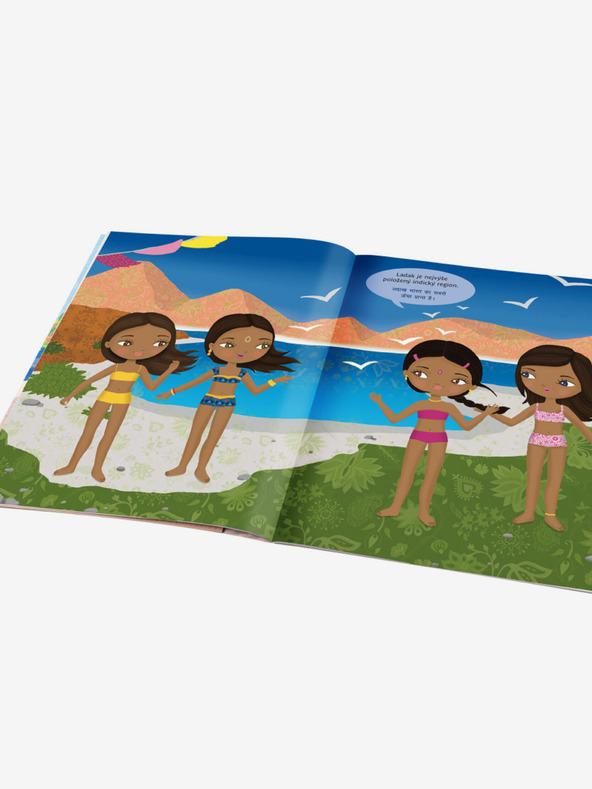 ELLA & MAX Šaty pro AŠNU – Kniha samolepek