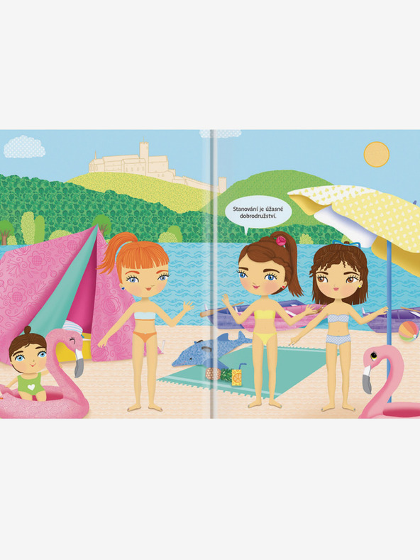 ELLA & MAX Šaty pro VIKTORKU ─ Kniha samolepek