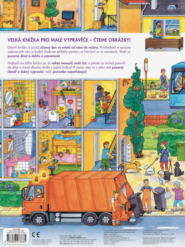 ELLA & MAX Velká knížka MŮJ DEN pro malé vypravěče