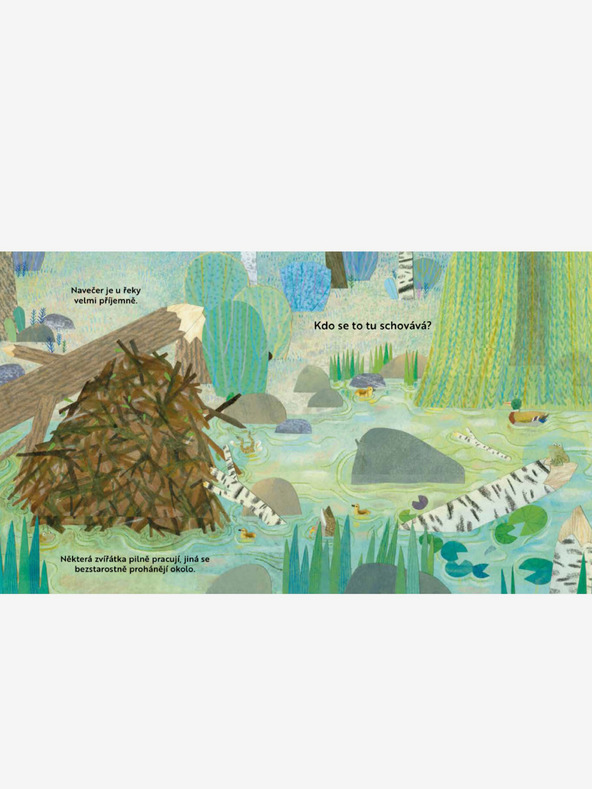 ELLA & MAX Kdo se to tu schovává? U ŘEKY – Knížka s odklápěcími okénky