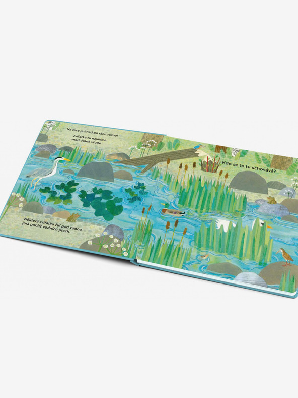 ELLA & MAX Kdo se to tu schovává? U ŘEKY – Knížka s odklápěcími okénky