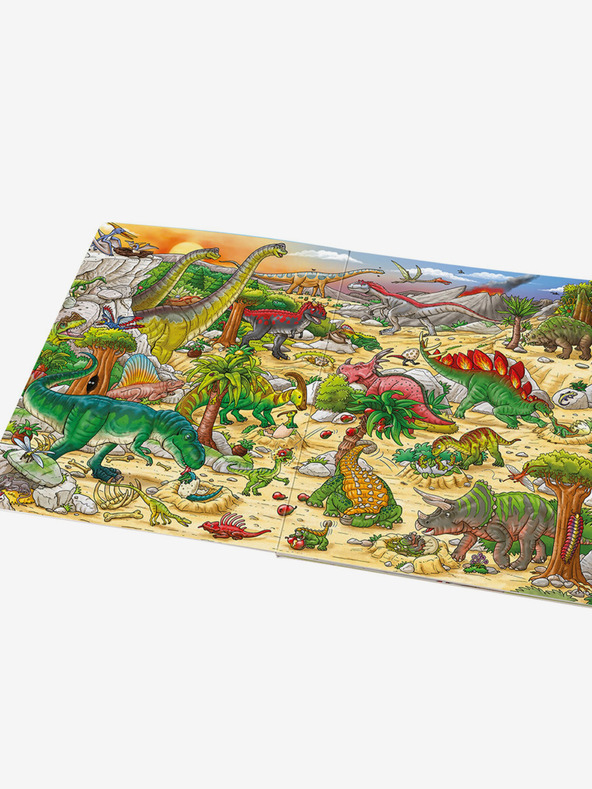 ELLA & MAX Velká knížka DINOSAUŘI pro malé vypravěče