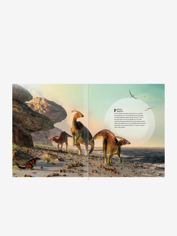 ELLA & MAX Velký obrazový průvodce SVĚTEM DINOSAURŮ