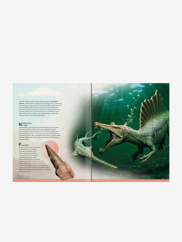 ELLA & MAX Velký obrazový průvodce SVĚTEM DINOSAURŮ