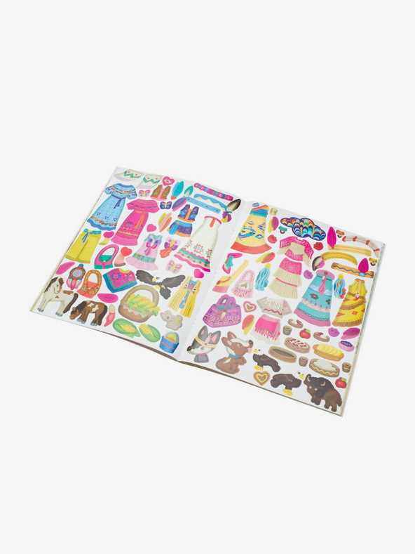 ELLA & MAX Šaty pro Aponi - kniha samolepek