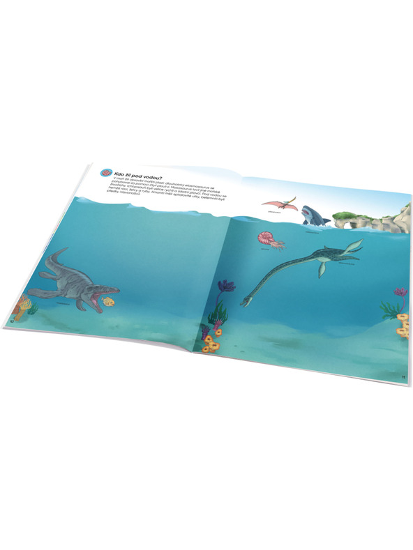 ELLA & MAX Můj první samolepkový sešit – DINOSAUŘI