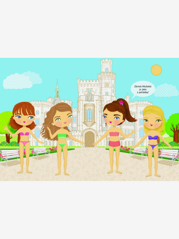 ELLA & MAX Šaty pro TEREZKU ─ Kniha samolepek