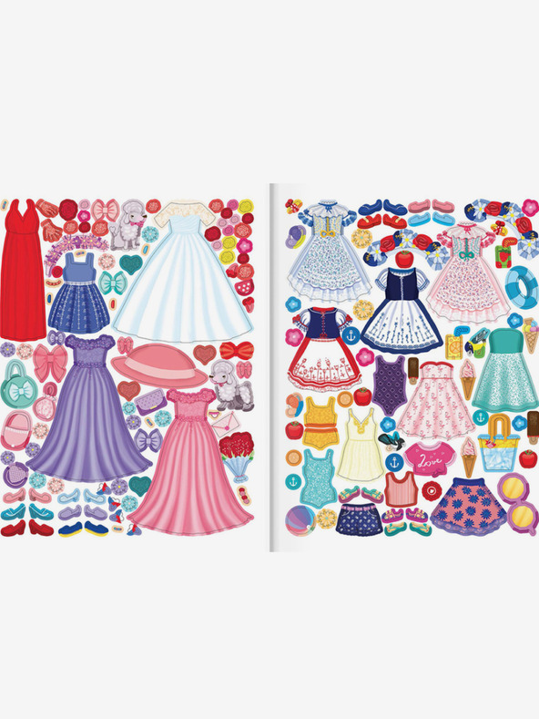 ELLA & MAX Šaty pro TEREZKU ─ Kniha samolepek