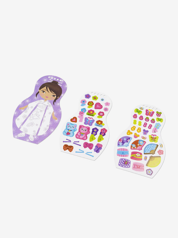 ELLA & MAX Oblékáme japonské panenky - AKIKO