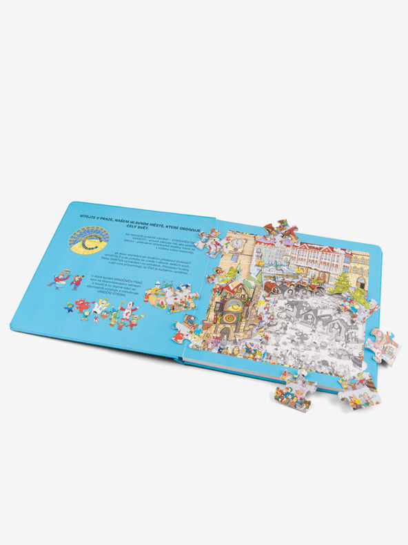 ELLA & MAX PRAHA – Puzzle, omalovánky, kvízy