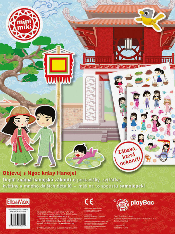 ELLA & MAX NGOC & HANOJ – Město plné samolepek