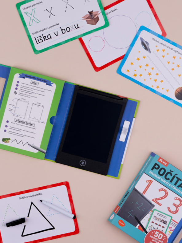ELLA & MAX Kouzelný tablet & stíratelné karty – První PÍSANKA