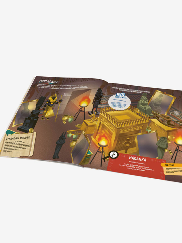 ELLA & MAX MISE EGYPT – Pátrej a lušti se samolepkami