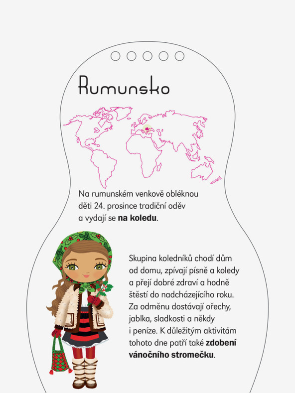 ELLA & MAX Oblékáme panenky VÁNOCE – Omalovánky