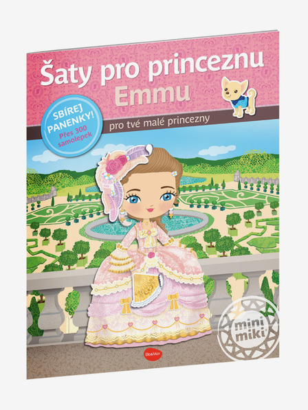 ELLA & MAX Šaty pro princeznu EMMU – Kniha samolepek