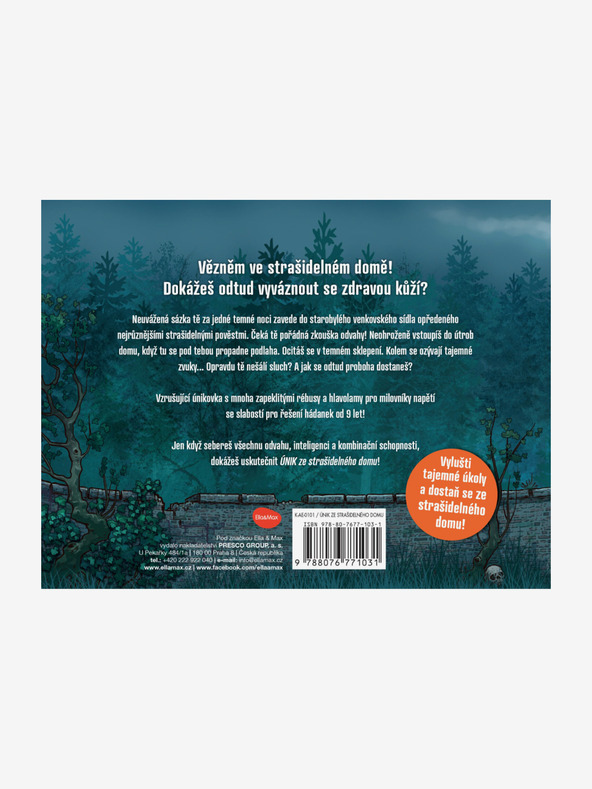 ELLA & MAX ÚNIKOVKA – ÚNIK ZE STRAŠIDELNÉHO DOMU