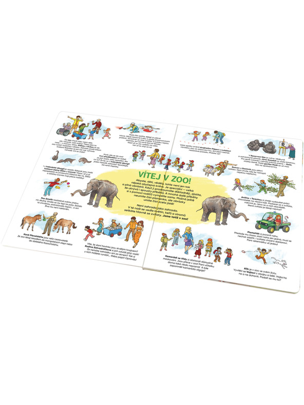 ELLA & MAX Velká knížka ZOO PRAHA pro malé vypravěče