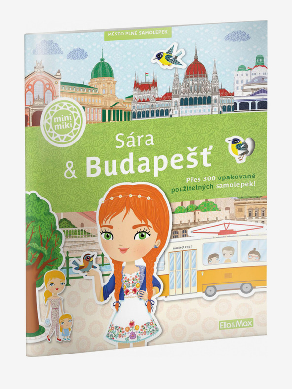 ELLA & MAX SÁRA & BUDAPEŠŤ – Město plné samolepek