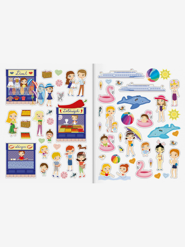 ELLA & MAX SÁRA & BUDAPEŠŤ – Město plné samolepek